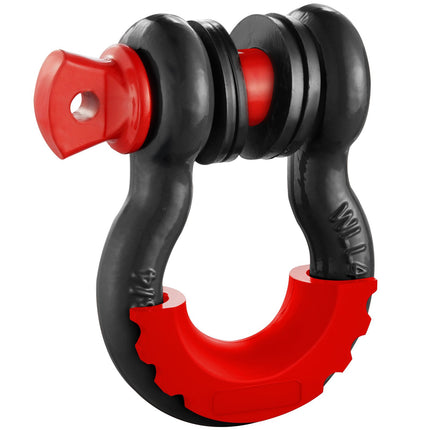 D-Ring Tow Shackles 2-Pack, 19 mm, 4.75T WLL