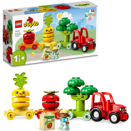 DUPLO – traktor s ovocem a zeleninou 10982