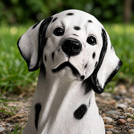 Dalmatian Garden Dog Statue, Polyresin, 83 cm
