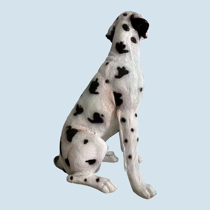 Dalmatian Garden Dog Statue, Polyresin, 83 cm