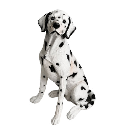 Dalmatian Garden Dog Statue, Polyresin, 83 cm