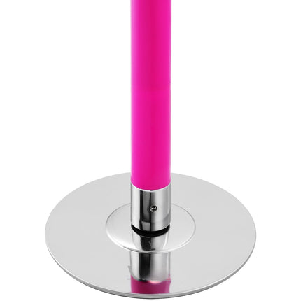 Dancing Pole, Spinning/Static, 40mm, Height-Adjustable, Pink