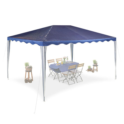 Dark blue pavilion 3x4 m