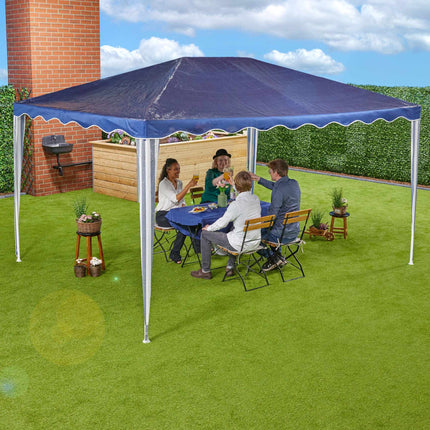 Dark blue pavilion 3x4 m