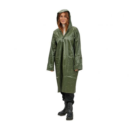 Imperméable vert foncé