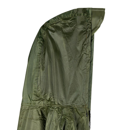 Imperméable vert foncé
