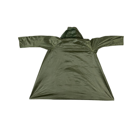 Imperméable vert foncé