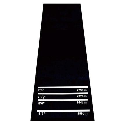 Dart mat, non-slip rubber mat for steel and soft darts