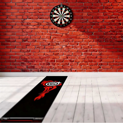 Dartmatte mit Oche-Linie, 60x260 cm, rutschfest
