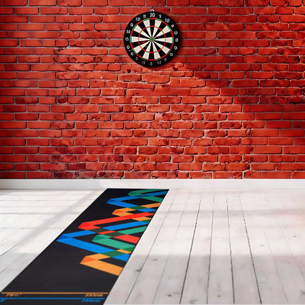 Dartmatte mit offizieller Wurflinie, 60x260 cm, rutschfest