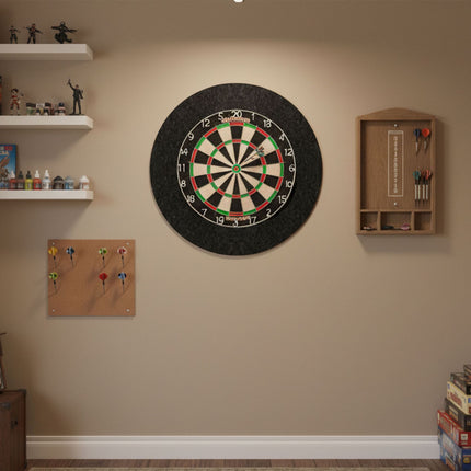 Dartscheiben-Umrandung, 4-teilig, Filz, Geräuschdämpfung