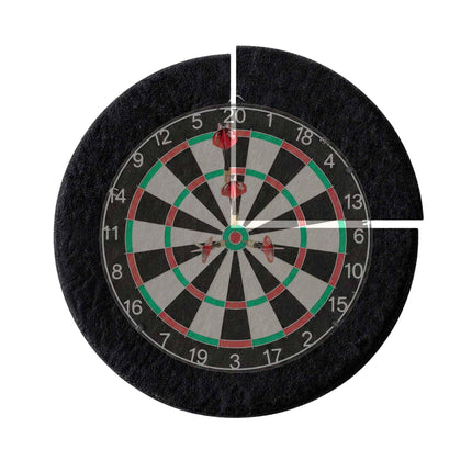 Dartboardumrandung, 4-teilig Filz, Geräuschdämpfung