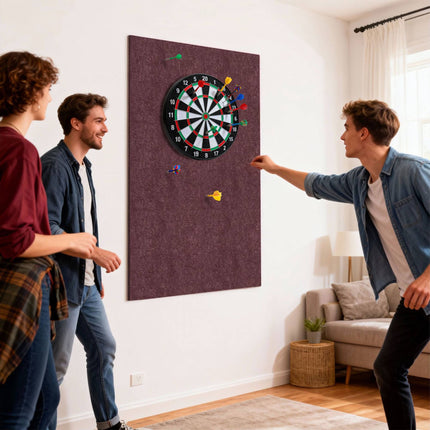 Dartboard-Umrandung, 6-teilige Filz-Schutzmatte