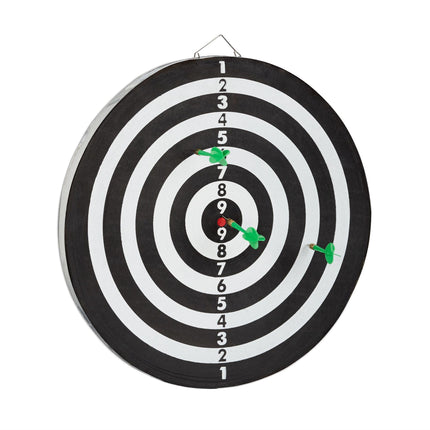 Dartboard X2 with arrows