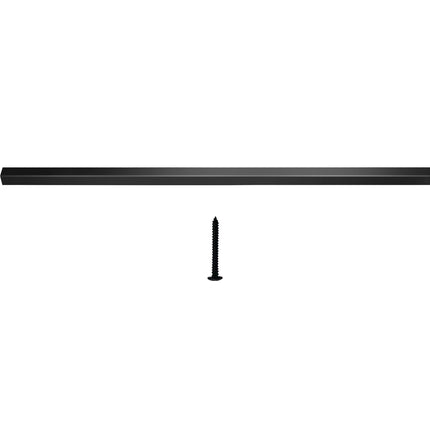 Deck Balusters, 101-Pack Aluminum Square Spindles 26 In With Screws