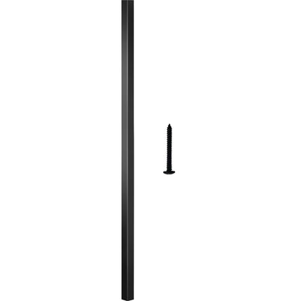 Deck Balusters, 101-Pack Aluminum Square Spindles 26 In With Screws