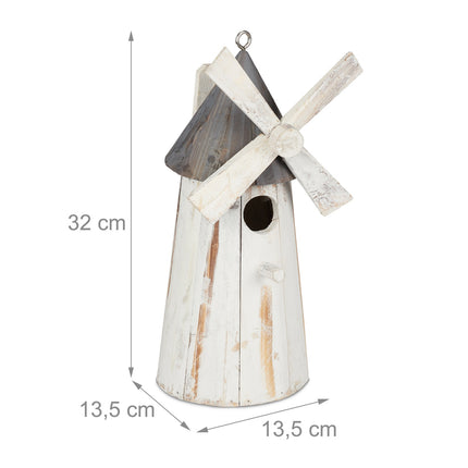 Moulin à vent déco pour nichoir