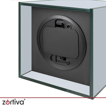Decorative 3D Mirror LED Lantern 10 x 10 x 15 cm, Battery Operated, Glass
