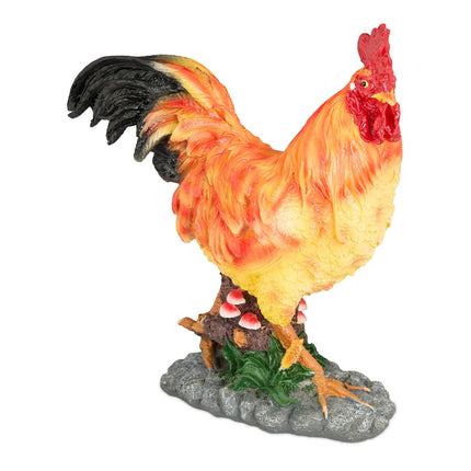 Dekorative Garten-Hahnfigur – Lebensechte Gartenstatue