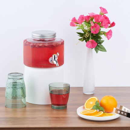Dekorative Getränkespritze 2,8 Liter