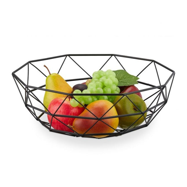 Dekorative Obstschale aus Metall
