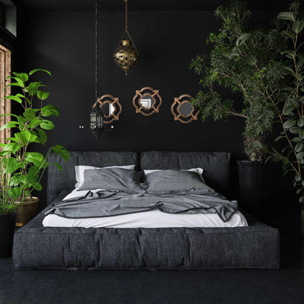 Ensemble de 3 miroirs décoratifs