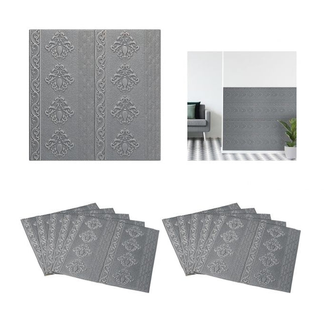 Deko Plastik Barock 10er Set