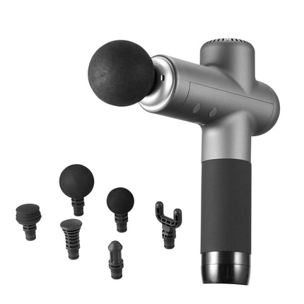 Deep Tissue Massage Gun, 8 Speeds, 6 Heads, 2500mAh