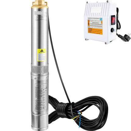 Deep Well Submersible Pump, 1100W, 57 m Head, IP68