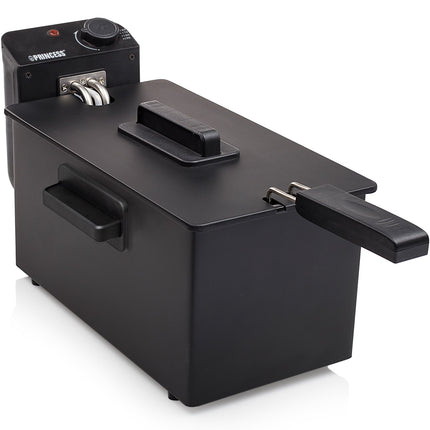 Deep fryer 3l 182727 Stainless steel. Black