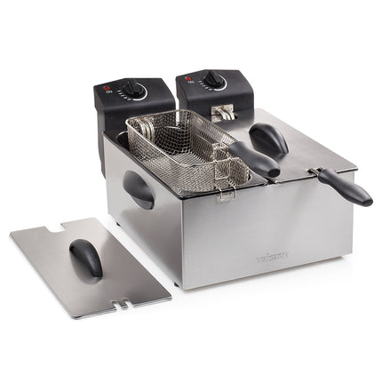 Fritéza dvojitá 2x3L 2x1800W nerez