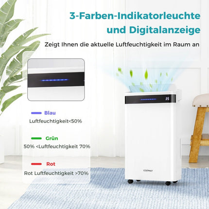 Odvlhčovač 28.5L/den, pro 35m², 4 režimy, bílý