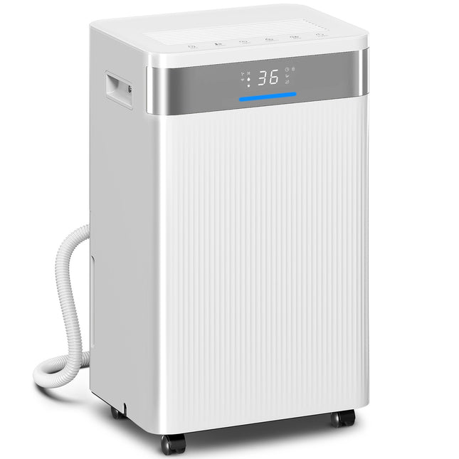 Luftentfeuchter, 4,5L Tank, 24-Stunden-Timer, LED-Anzeige