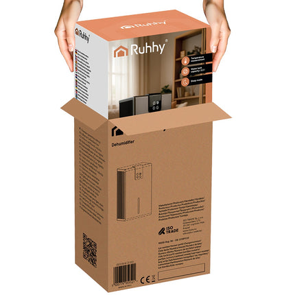 Dehumidifier with Peltier Tech, 2.2L Tank, 1000ml/Day