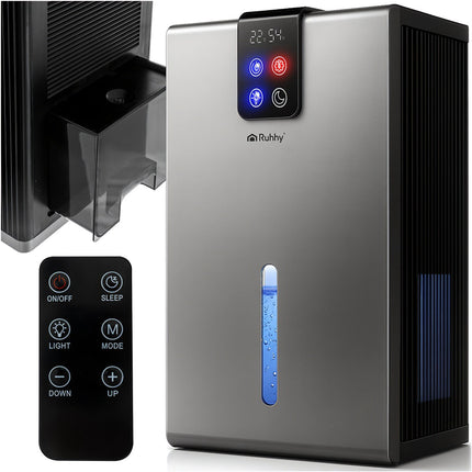 Dehumidifier with Peltier Tech, 2.2L Tank, 1000ml/Day