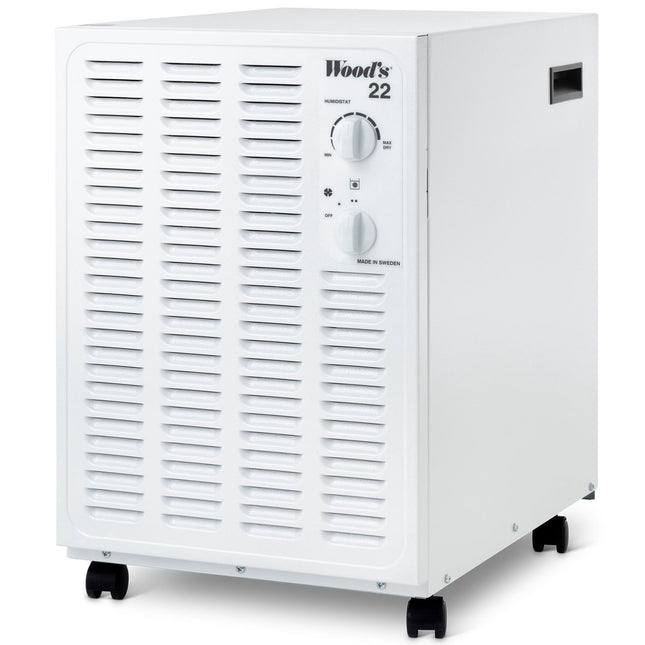 Luftentfeuchter mit i-EcoDefrost, 12L Tank, Hergestellt in Schweden
