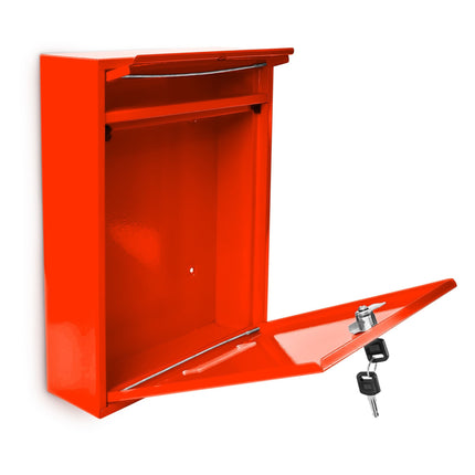 Design Briefkasten 35 cm in verschiedenen Farben
