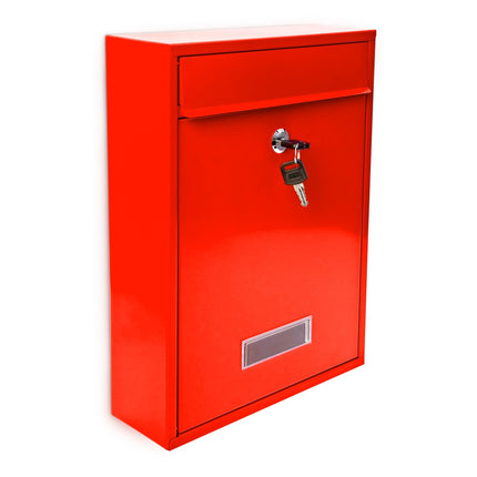 Design Briefkasten 35 cm in verschiedenen Farben