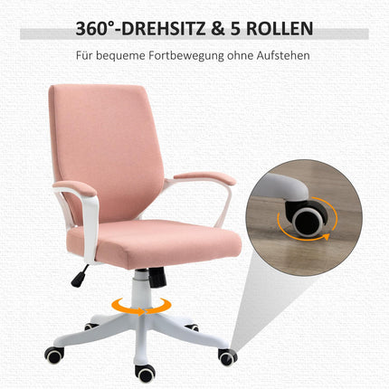 Ergonomischer Bürostuhl, höhenverstellbar, dicke Polsterung