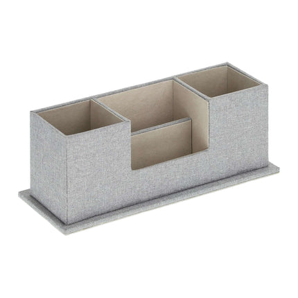 Schreibtisch-Organizer in Stoffoptik