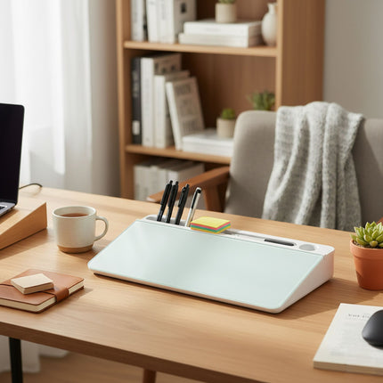 Schreibtisch-Organizer mit Memoboard & 5 Fächern