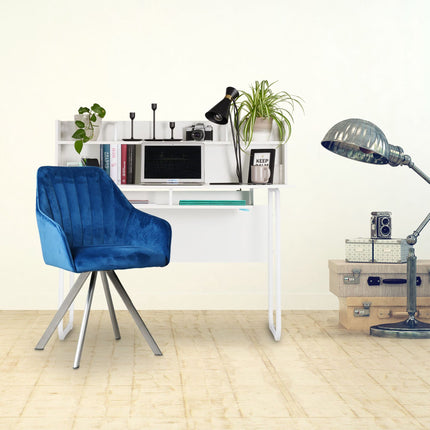 Desk With Shelving