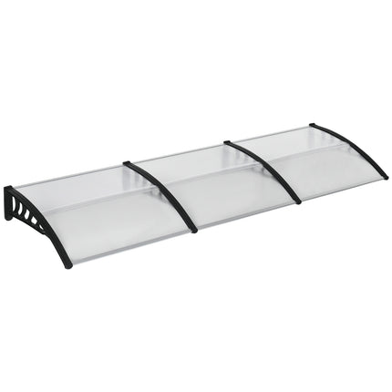 Außentür aus Aluminium, UV- und Regenschutz, schwarz