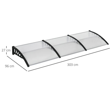 Außentür aus Aluminium, UV- und Regenschutz, schwarz