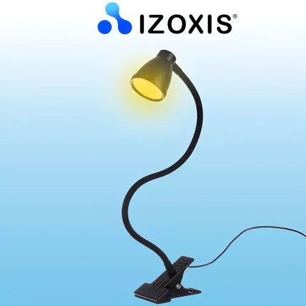 Desk lamp with a clip - black Izoxis 19454