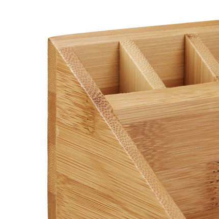 Desk organization in bamboo