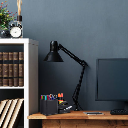 Stolní organizér ve vzhledu kůže