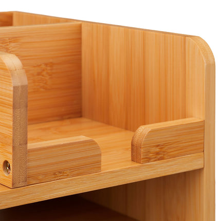 Desk organization with 2 drawers