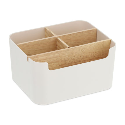 Organisation de bureau avec 5 compartiments