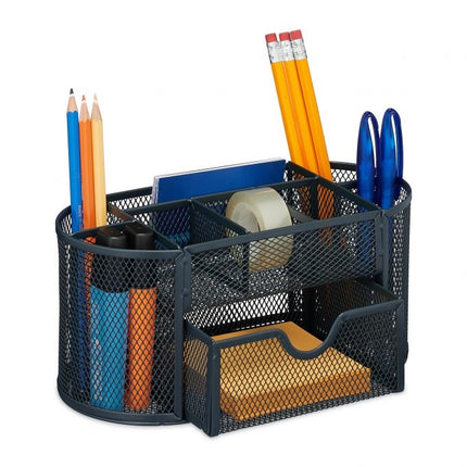 Desk organization with 9 compartments